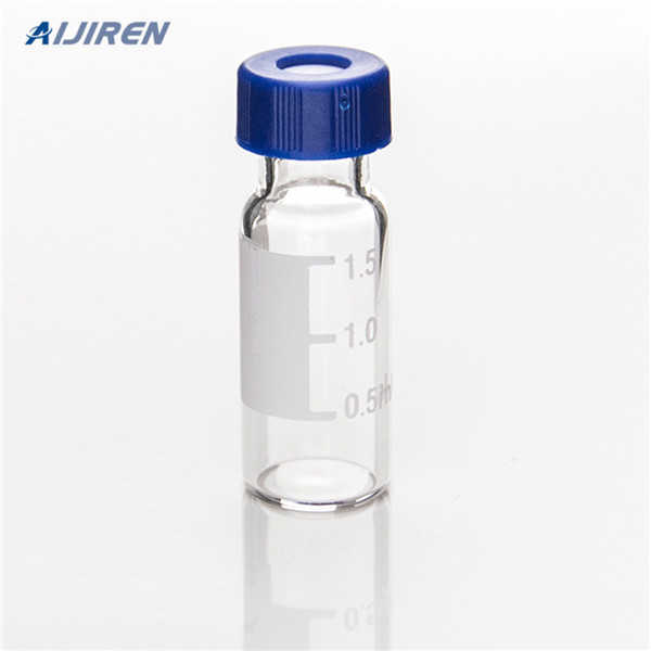 chemical test screw cap chromatography vials